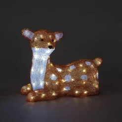 30cm Acrylic Christmas Deer Fawn