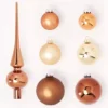 33 Piece Christmas Bauble Set 1 33 Piece Christmas Bauble Set -Twinkle Home Decor Shop 33 Piece Christmas bauble set78C372FRSP COL BROWN