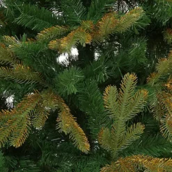 Twinkle Home Decor Shop -Twinkle Home Decor Shop 6ft Green Christmas Tree with Gold Glitter Branch Tips48G983FRSP W01