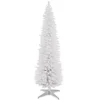 7ft - Pine White Pencil Christmas Tree -Twinkle Home Decor Shop 7ft Pine White Pencil Christmas Tree31G290FRSP