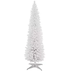 7ft - Pine White Pencil Christmas Tree