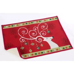 Alan Symonds Rudolph Christmas Doormat