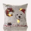 Alan Symonds Westie Christmas LED Light Up 45x45cm Cushion -Twinkle Home Decor Shop Alan Symonds Westie Christmas LED Light Up 45x45cm Cushion10W129FRSP