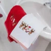 Allure Pack Of 2 Christmas Santa Towels -Twinkle Home Decor Shop Allure Pack of 2 Christmas Santa Towels72E317FRSP