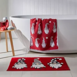 Bedlam Christmas Gonks Bath Mat