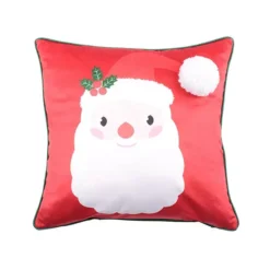 Bedlam Jolly Santa 43x43cm Christmas Cushion -Twinkle Home Decor Shop Bedlam Jolly Santa 43x43cm Christmas Cushion36W892FRSP W02