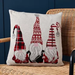 Cascade Home 3 Gonks Christmas Cushion