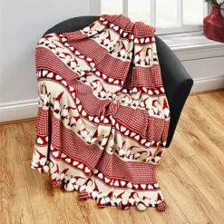 Cascade Home Christmas Gonk & Heart Throw -Twinkle Home Decor Shop Cascade Home Christmas Gonk Heart Throw83E117FRSP W02