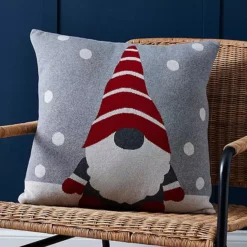 Cascade Home Father Christmas Gonk 50x50cm Cotton Cushion