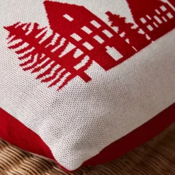 Cascade Home Father Christmas On Sledge 50x50cm Cotton Cushion -Twinkle Home Decor Shop Cascade Home Father Christmas on Sledge 50x50cm Cotton Cushion45R261FRSP W03