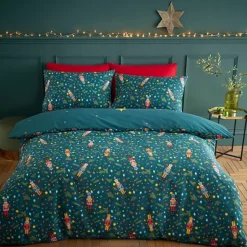Catherine Lansfield Christmas Nutcracker Duvet Cover Set -Twinkle Home Decor Shop Catherine Lansfield Christmas Nutcracker Duvet Cover Set36K171FRSP W03