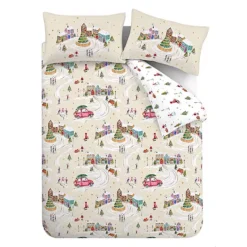 Catherine Lansfield Christmas Town Duvet Cover Set -Twinkle Home Decor Shop Catherine Lansfield Christmas Town Duvet Cover Set36K224FRSP W04