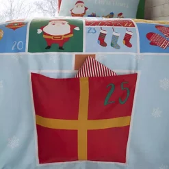 Catherine Lansfield Countdown To Christmas Duvet Cover & Pillowcase Set -Twinkle Home Decor Shop Catherine Lansfield Countdown to Christmas Duvet Cover Pillowcase Set97W411FRSP W03