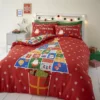 Catherine Lansfield Countdown To Christmas Duvet Cover Set - Red -Twinkle Home Decor Shop Catherine Lansfield Countdown to Christmas Duvet Cover Set Red43X706FRSP