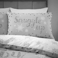 Catherine Lansfield Grey Baby It’s Cold Outside Christmas Duvet Cover Set -Twinkle Home Decor Shop Catherine Lansfield Grey Baby Its Cold Outside Christmas Duvet Cover Set36K285FRSP W02