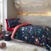 Catherine Lansfield Santa’s Christmas Wonderland Duvet Cover Set -Twinkle Home Decor Shop Catherine Lansfield Santas Christmas Wonderland Duvet Cover Set81C934FRSP
