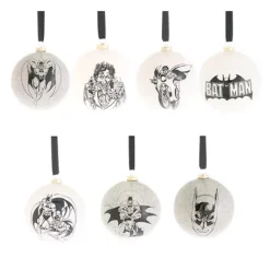 DC Comics Set Of 7 Christmas Baubles - Batman
