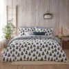 FURN Evergreen 100% Brushed Cotton Christmas Duvet Cover Set