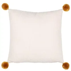 FURN Ice Ice Baby 43x43cm Pom Pom Trim Christmas Cushion -Twinkle Home Decor Shop FURN Ice Ice Baby 43x43cm Pom Pom Trim Christmas Cushion98H510FRSP W02
