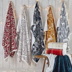 FURN Winter Walk Christmas Throw -Twinkle Home Decor Shop FURN Winter Walk Christmas Throw98H632FRSP W03