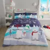 Fusion Christmas Bears Duvet Cover Set -Twinkle Home Decor Shop Fusion Christmas Bears Duvet Cover Set36X331FRSP