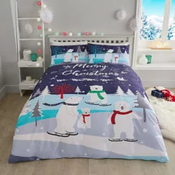 Fusion Christmas Bears Duvet Cover Set