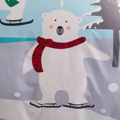 Fusion Christmas Bears Duvet Cover Set -Twinkle Home Decor Shop Fusion Christmas Bears Duvet Cover Set36X331FRSP W03