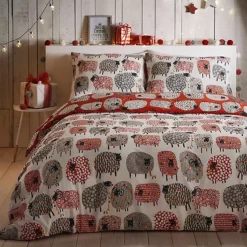 Fusion Christmas Dotty Sheep Duvet Cover Set 10 Fusion Christmas Dotty Sheep Duvet Cover Set -Twinkle Home Decor Shop Fusion Christmas Dotty Sheep Duvet Cover Set36X404FRSP W03