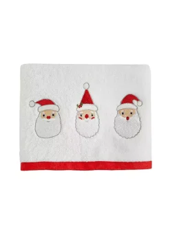 Fusion Christmas Santa Pair Of Cotton Hand Towels -Twinkle Home Decor Shop Fusion Christmas Santa Pair of Cotton Hand Towels36X721FRSP W01