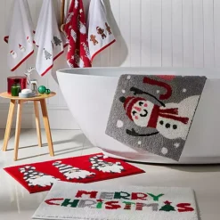 Fusion Christmas Santa Pair Of Cotton Hand Towels -Twinkle Home Decor Shop Fusion Christmas Santa Pair of Cotton Hand Towels36X721FRSP W03
