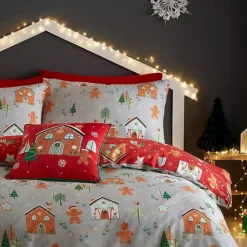 Fusion Gingerbread 43x43cm Christmas Cushion