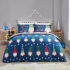 Fusion Gnome For Christmas 100% Brushed Cotton Duvet Cover Set -Twinkle Home Decor Shop Fusion Gnome For Christmas 100 Brushed Cotton Duvet Cover Set36X473FRSP