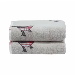 Fusion Set Of 2 Christmas Robin Hand Towels -Twinkle Home Decor Shop Fusion Set of 2 Christmas Robin Hand Towels30X629FRSP W02