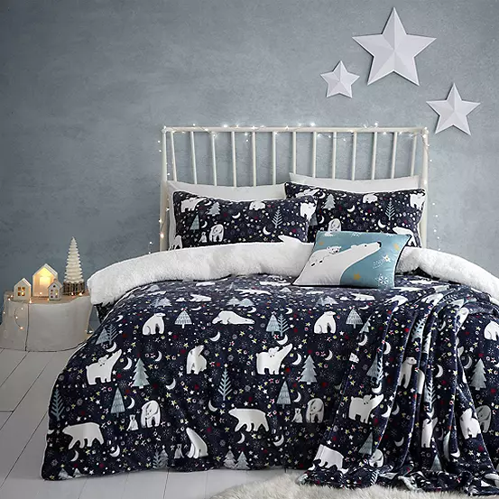 Fusion Starry Night Christmas Duvet Cover Set 3 Fusion Starry Night Christmas Duvet Cover Set