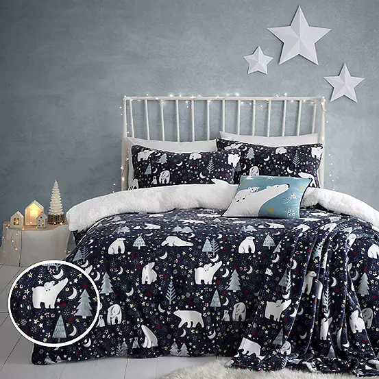 Fusion Starry Night Christmas Duvet Cover Set 4 Fusion Starry Night Christmas Duvet Cover Set - Image 2