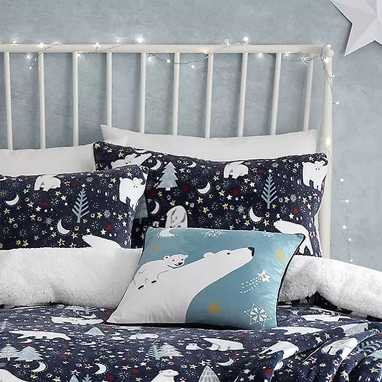 Fusion Starry Night Christmas Duvet Cover Set 7 Fusion Starry Night Christmas Duvet Cover Set - Image 5