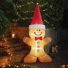 Inflatable Christmas Gingerbread Man -Twinkle Home Decor Shop Inflatable Christmas Gingerbread Man61X207FRSP