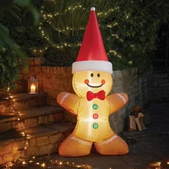 Inflatable Christmas Gingerbread Man