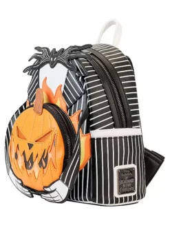 Loungefly Disney Nightmare Before Christmas Jack Pumpkin Head Mini Backpack