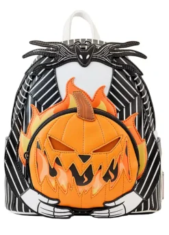 Loungefly Disney Nightmare Before Christmas Jack Pumpkin Head Mini Backpack -Twinkle Home Decor Shop Loungefly Disney Nightmare Before Christmas Jack Pumpkin Head Mini Backpack57H172FRSC W03