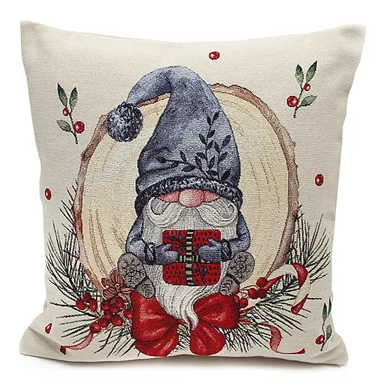 Peggy Wilkins Bergen Christmas Gonk Tapestry 45x45cm Cushion 3 Peggy Wilkins Bergen Christmas Gonk Tapestry 45x45cm Cushion