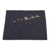 Peggy Wilkins Christmas Eve Flight Embroidered Set Of 4 Placemats -Twinkle Home Decor Shop Peggy Wilkins Christmas Eve Flight Embroidered Set of 4 Placemats64H826FRSP