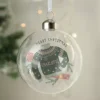 Personalised Cosy Christmas Glass Bauble -Twinkle Home Decor Shop Personalised Cosy Christmas Glass Bauble44W522FRSP