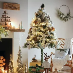 Premier® Premier 45cm Wooden Merry Christmas Plaque -Twinkle Home Decor Shop Premier 45cm Wooden Merry Christmas Plaque61R029FRSP W04