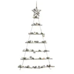 Premier® Premier White Hanging Christmas Tree Shape