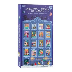 Professor Puzzle Christmas Through The Window Jigsaw Advent Calendar
