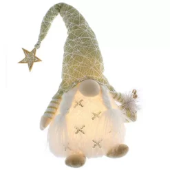 Set Of 2 Light Up Standing Decorative Christmas Gonks -Twinkle Home Decor Shop Set of 2 Light Up Standing Decorative Christmas Gonks34J068FRSP W03