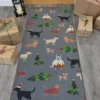 The Homemaker Rugs Collection Christmas Dogs Runner