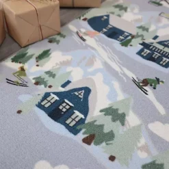 The Homemaker Rugs Collection Winter Scene Christmas Runner -Twinkle Home Decor Shop The Homemaker Rugs Collection Winter Scene Christmas Runner84J128FRSP W02