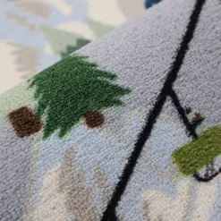 The Homemaker Rugs Collection Winter Scene Christmas Runner -Twinkle Home Decor Shop The Homemaker Rugs Collection Winter Scene Christmas Runner84J128FRSP W03